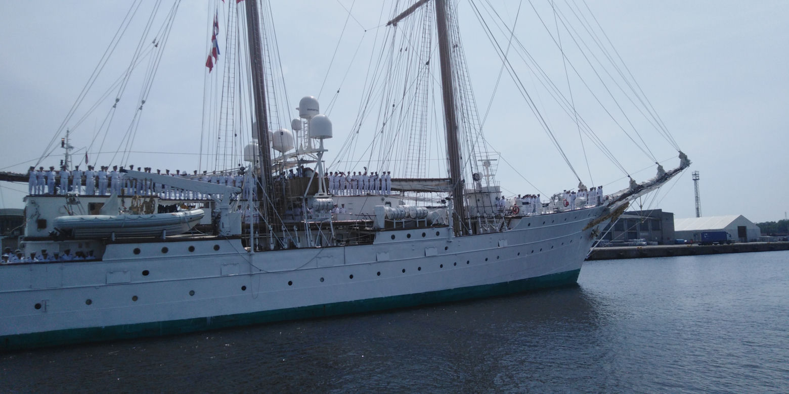Juan Sebastian de Elcano zawinął do Szczecina