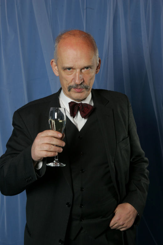 Janusz Korwin-Mikke skończył 80 lat. Tak się zmieniał