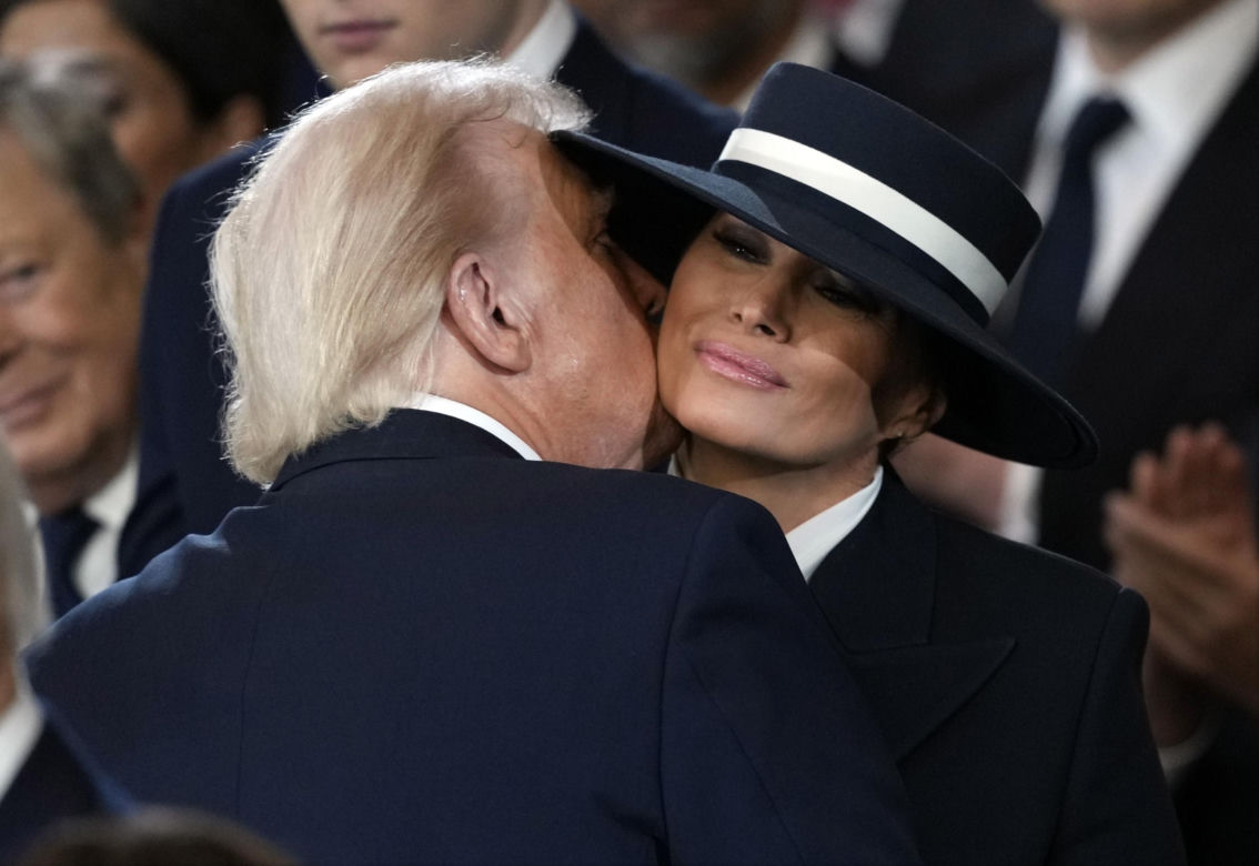 Melania Trump na inauguracji Donalda Trumpa. Jeden szczegół zwraca uwagę