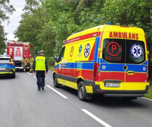Tragedia na drodze podczas wyprzedzania. Pieszy zginął na miejscu