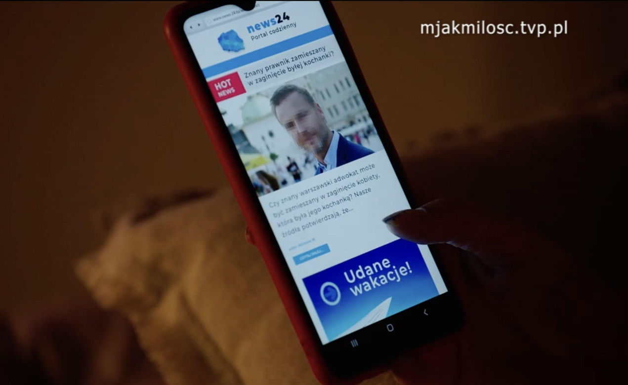 M jak miłość. telefon Julii (Marta Chodorowska)