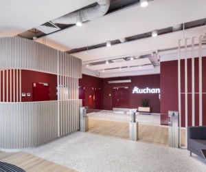 Biuro przy centrum dystrybucyjnym Auchan w Wilczej Górze