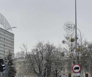 Ozdoby świąteczne oraz jarmark w Białymstoku