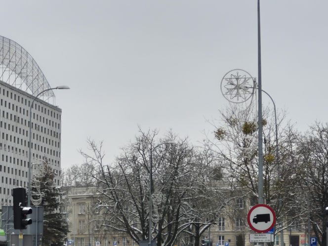 Ozdoby świąteczne oraz jarmark w Białymstoku