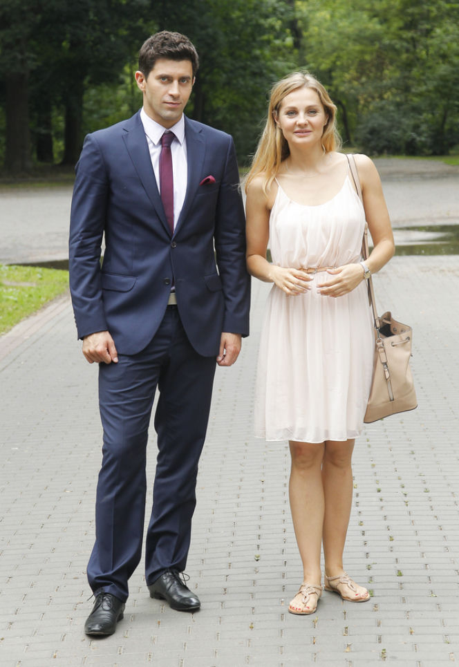 Przyjaciółki 6 sezon. Inga (Małgorzata Socha), Robert (Krzysztof Wieszczek)