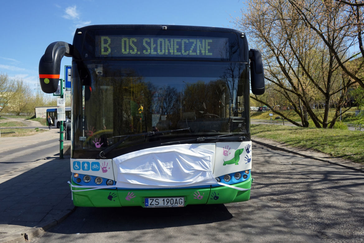 Autobusy z podziękowaniami