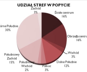 Udział stref w popycie