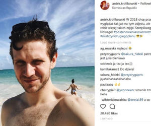 Julia Wieniawa i Antek Królikowski na wakacjach
