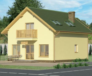 Dom z lokalem usługowym. Przegląd projektów domów