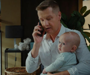 M jak miłość odc. 1901. Antoś (Mark Myronenko), Paweł (Rafał Mroczek)