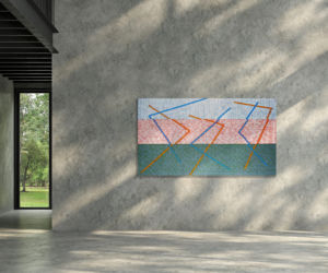 Dance, tempera żółtkowa na płótnie, 120×200 cm / 47×78 in