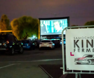 Samochodowe kino Ferment w Poznaniu 