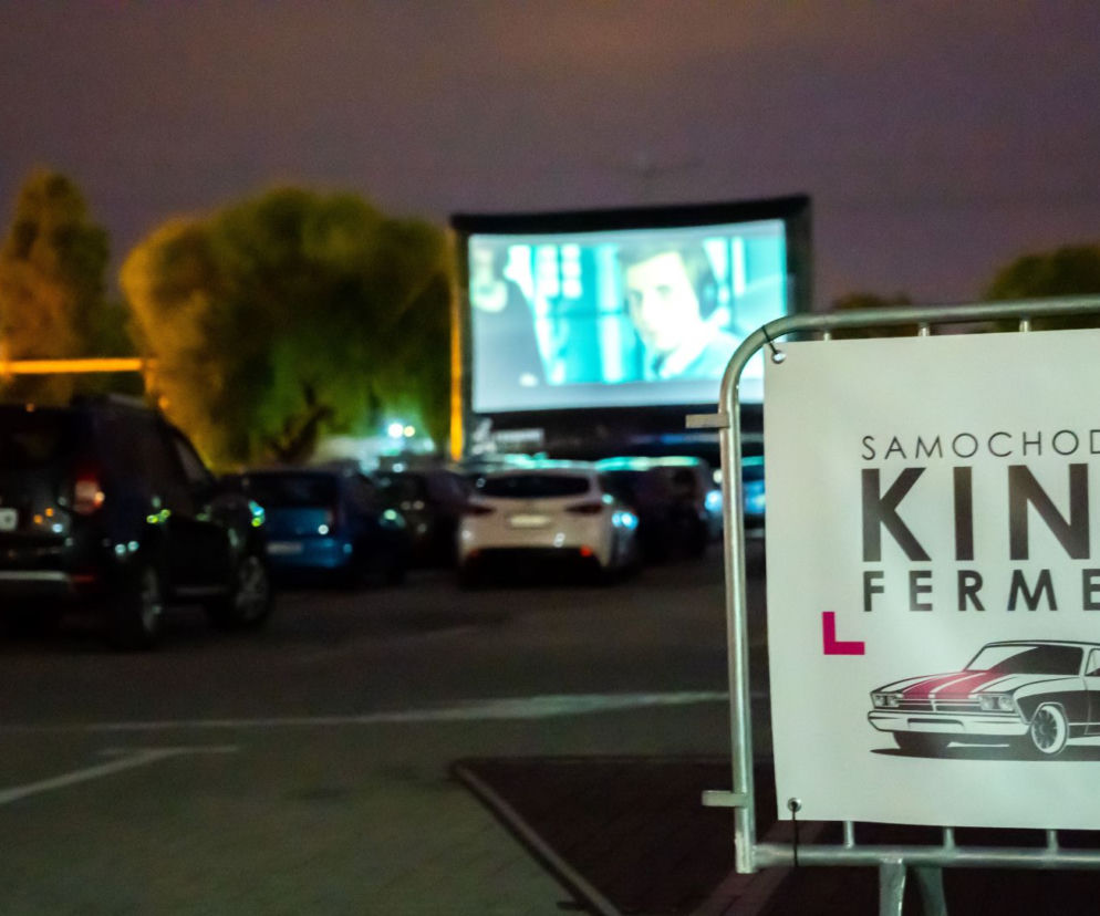 Samochodowe kino Ferment w Poznaniu 