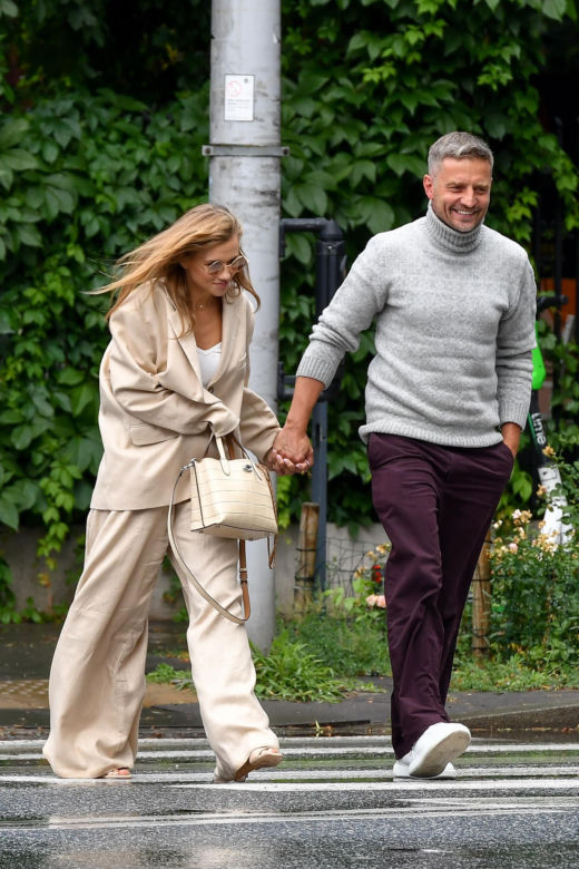 Agnieszka Kaczorowska i Marcin Rogacewicz dziewięć miesięcy i wciąż razem
