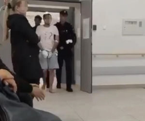 Nagranie po ataku nożownika w Jarosławiu. To on doprowadził do krwawej masakry