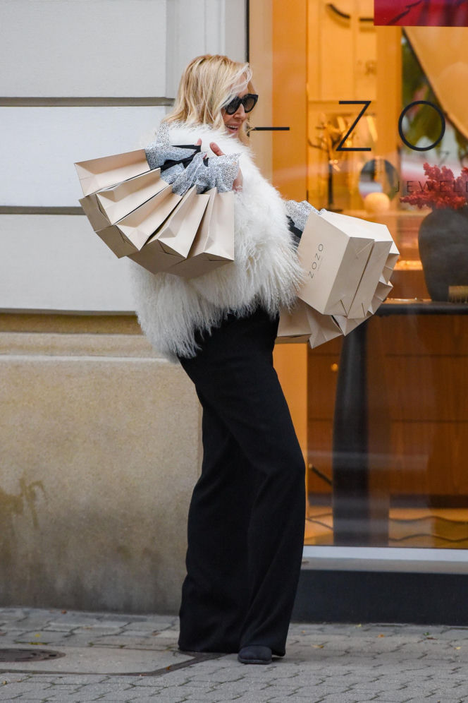 Agata Młynarska na zakupach u jubilera