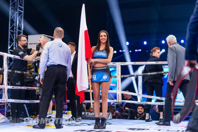 Zjawiskowe ring girls skradły show na gali Mateusza Borka