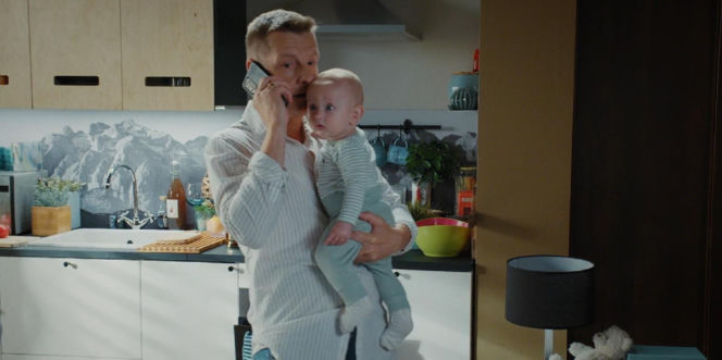 M jak miłość odc. 1901. Antoś (Mark Myronenko), Paweł (Rafał Mroczek)