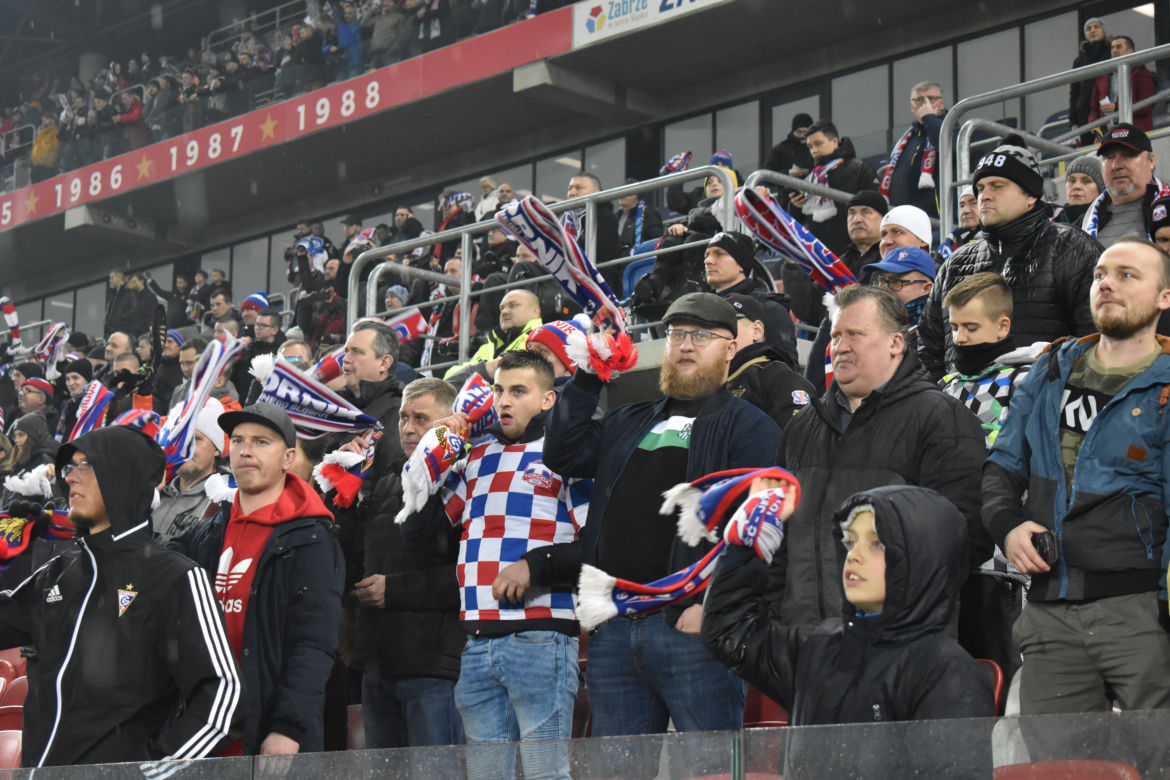 Górnik wygrywa wysoko na koniec roku. Jagiellonia pokonana na Arenie Zabrze [ZDJĘCIA KIBICÓW]