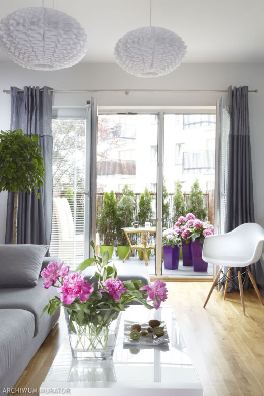 Modny balkon 2014, harmonia stylistyczna i kolorystyczna