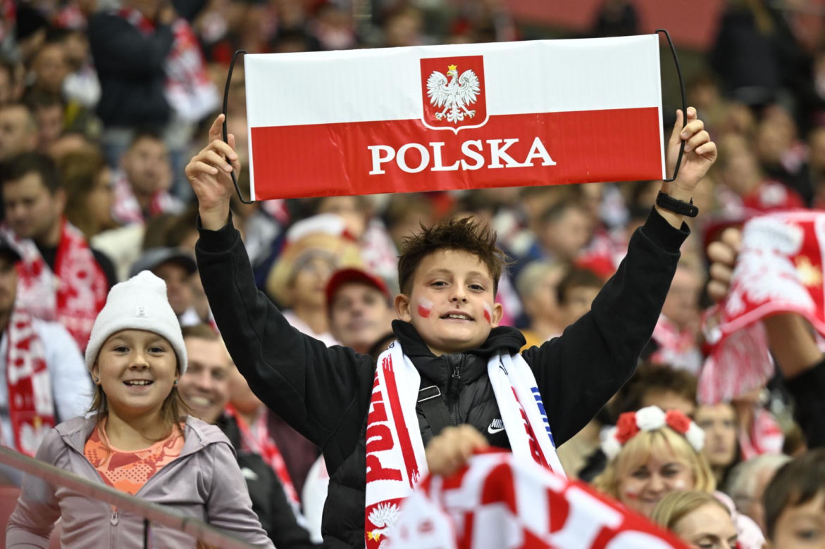 Tłumy kibiców na PGE Narodowym w Warszawie. Polska-Bośnia [ZDJĘCIA]