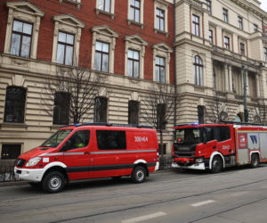 Podejrzany ładunek w budynku Małopolskiego Urzędu Wojewódzkiego w Krakowie