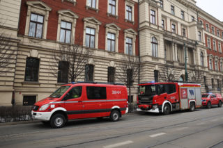 Podejrzany ładunek w budynku Małopolskiego Urzędu Wojewódzkiego w Krakowie