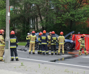 Śmiertelny wypadek z udziałem motocyklisty w Radości