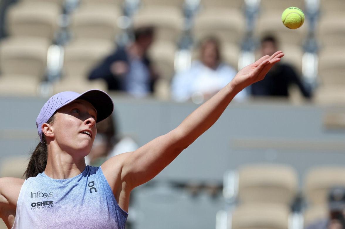Iga Świątek w II rundzie Roland Garros 