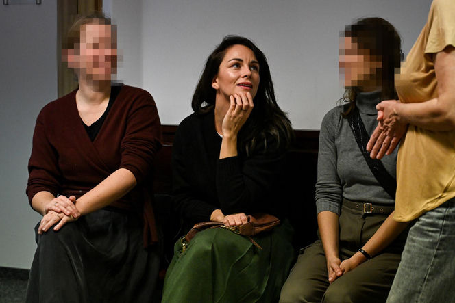 Katarzyna Wajda i Mateusz Wajda w sądzie