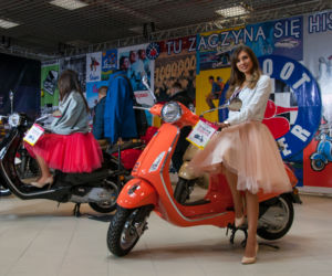 Hostessy na Warsaw Motorcycle Show