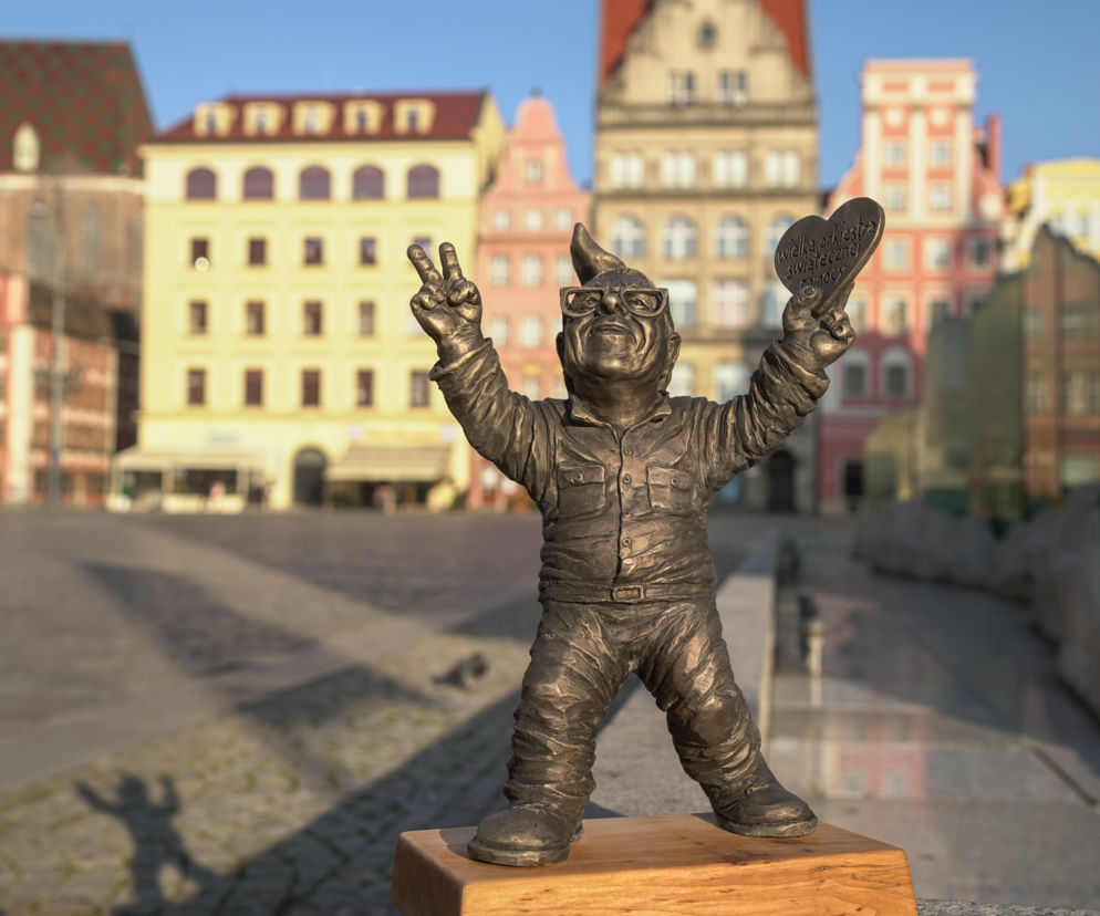 Nowy wrocławski krasnal Jurka Owsiaka
