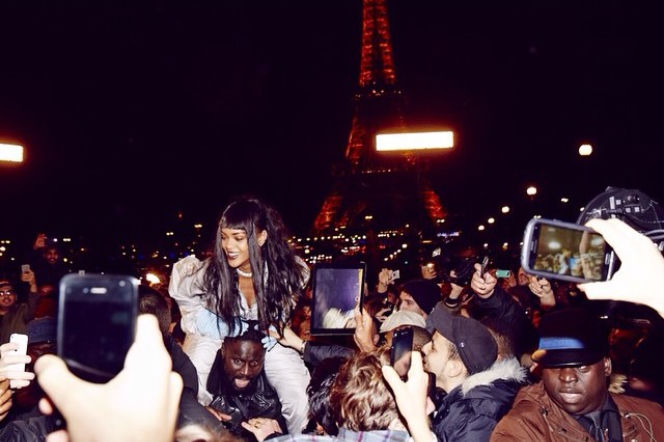 Rihanna w Paryżu