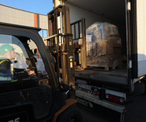 Koszalin solidarny z Ukrainą. Wyjechał pierwszy transport z pomocą dla Iwano-Frankiwska