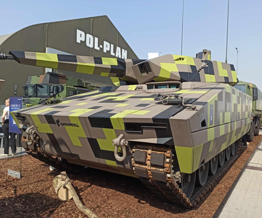 Bojowy wóz piechoty Lynx KF 41 na MSPO