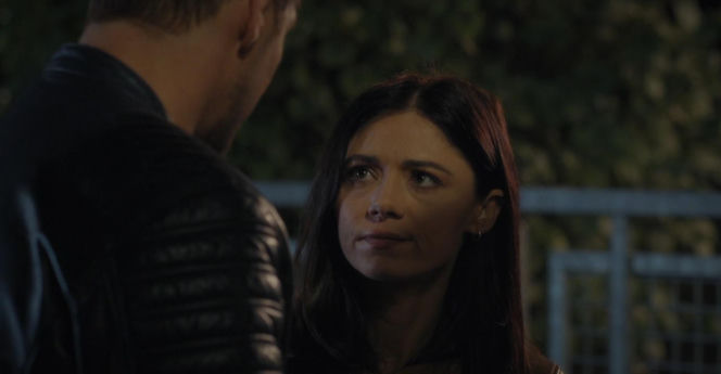 M jak miłość odc. 1913. Iza (Adriana Kalska), Marcin (Mikołaj Roznerski)