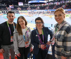 Halowe Mistrzostwa Świata w Lekkoatletyce Kujawy Pomorze 26 w Toruniu. Zdjęcia kibiców i zawodników z 1. dnia imprezy