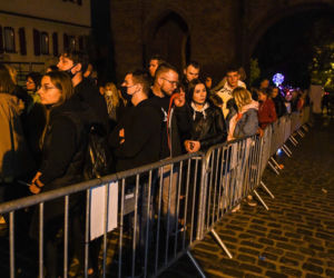 Festiwal Skyway skromniejszy niż poprzednie edycje. Tłumy zwiedzających mimo kiepskiej pogody.