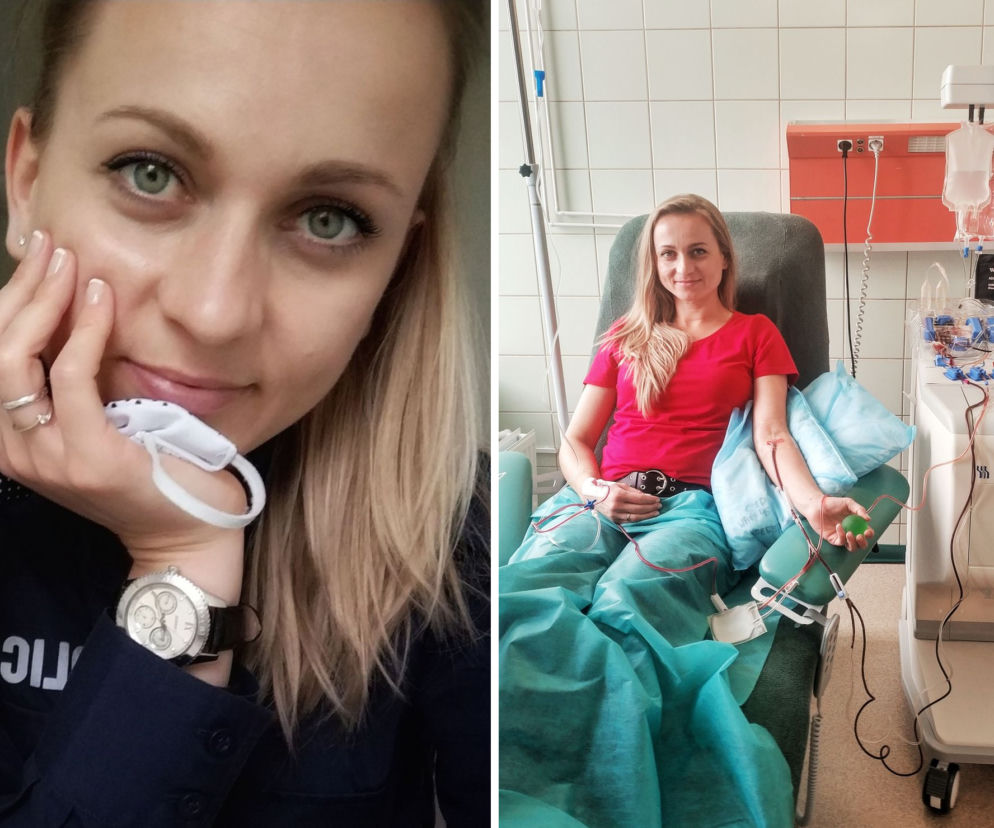 PIĘKNA POLICJANTKA z Gdańska zrobiła TO dla bliźniaczki z USA [ZDJĘCIA]