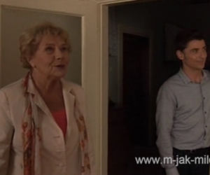 M jak miłość odc. 1171. Marek (Kacper Kuszewski) Barbara (Teresa Lipowska)