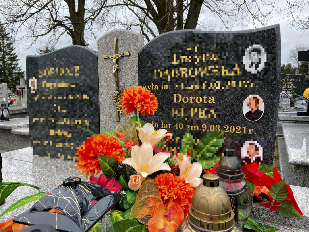 Grób skatowanej Doroty