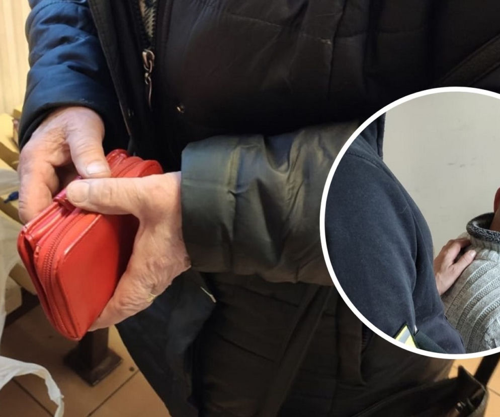 Łódź: Bezczelny złodziej W BIAŁY DZIEŃ wyrwał staruszce portfel, wyjął pieniądze i... oddał go. Straciła KILKASET ZŁOTYCH