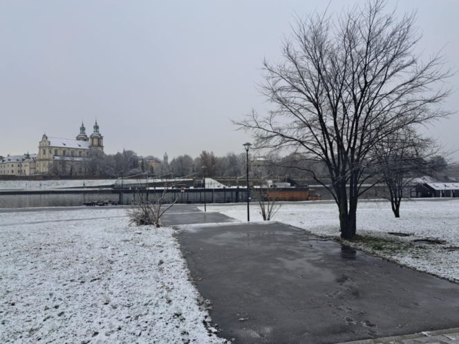 Zima w Krakowie