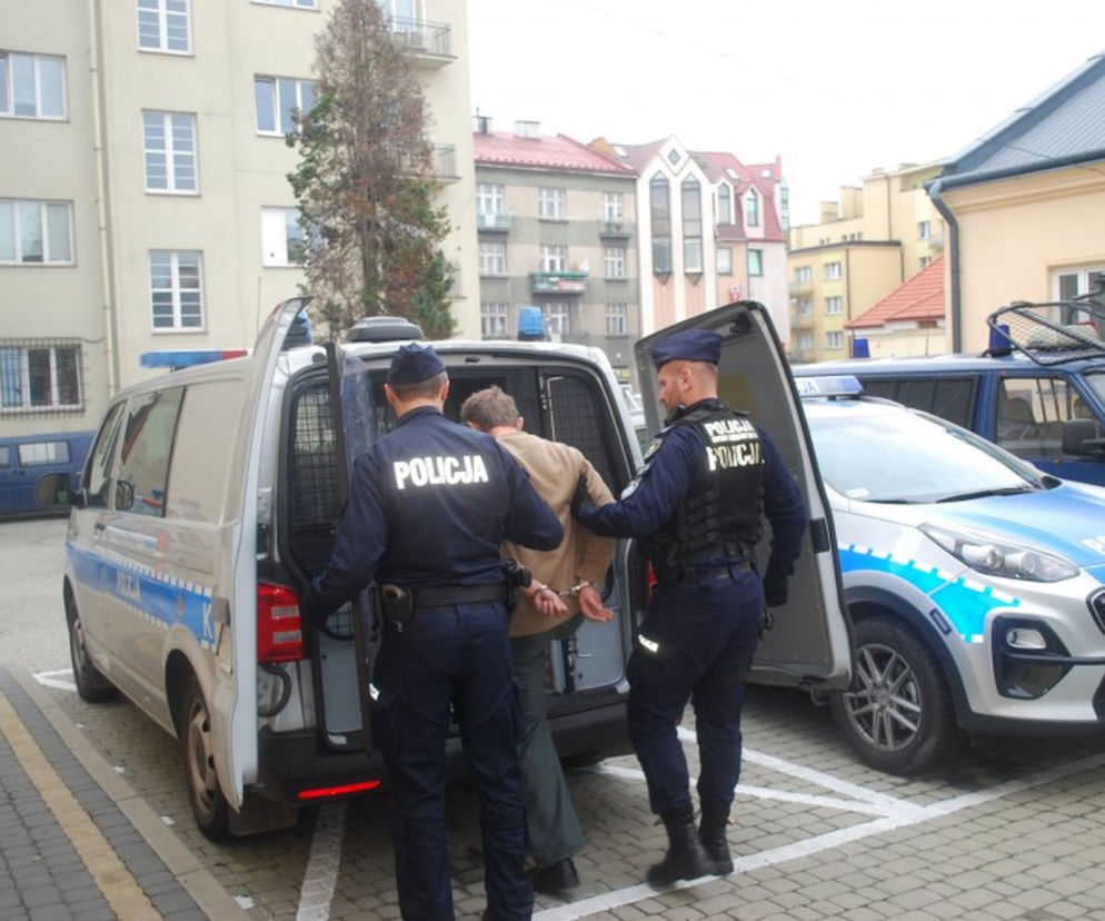 Nożownik zatrzymany przez rzeszowskich policjantów