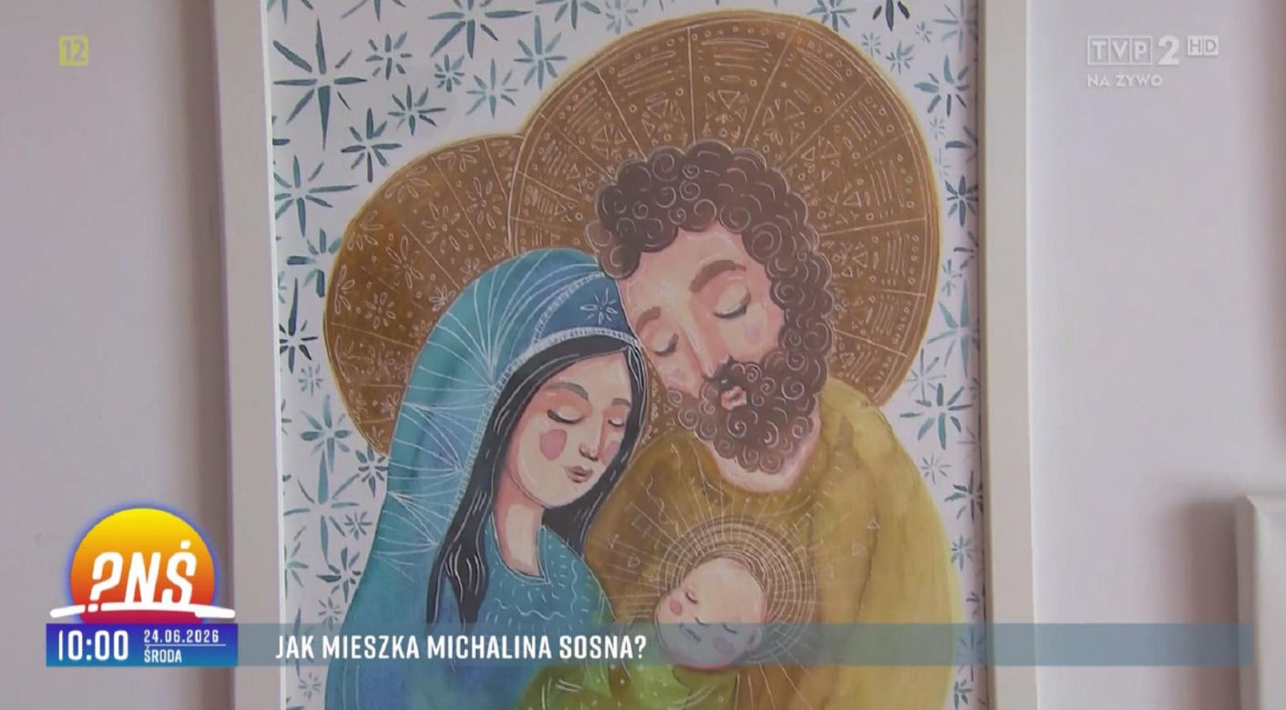 Michalina Sosna (Kama z M jak miłość) pokazała mieszkanie w "Pytanie na śniadanie"