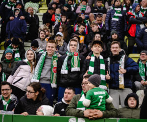 Lechia Gdańsk - Raków Częstochowa; Zdjęcia kibiców z meczu 30. kolejki PKO BP Ekstraklasy