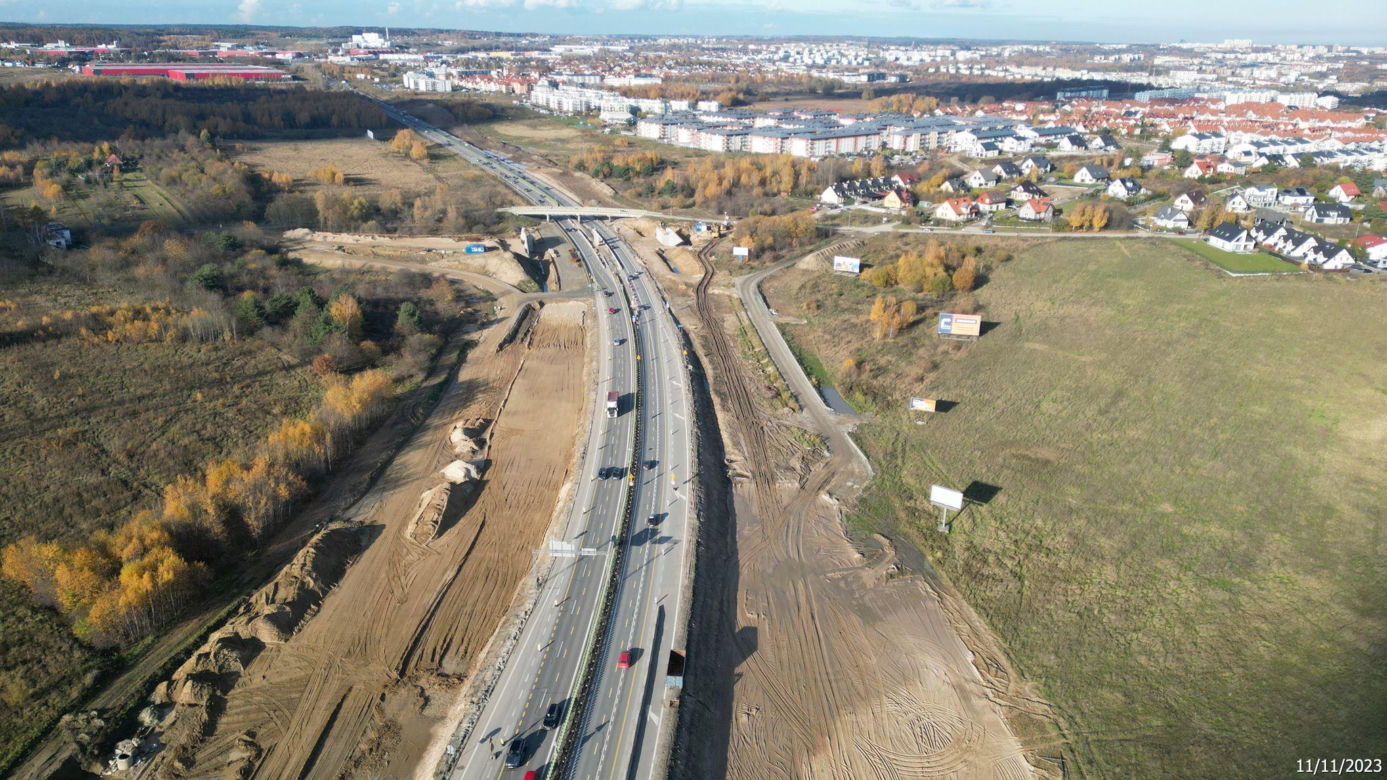 Budowa Obwodnicy Metropolii Trójmiejskiej, Gdańsk Południe - węzeł Żukowo