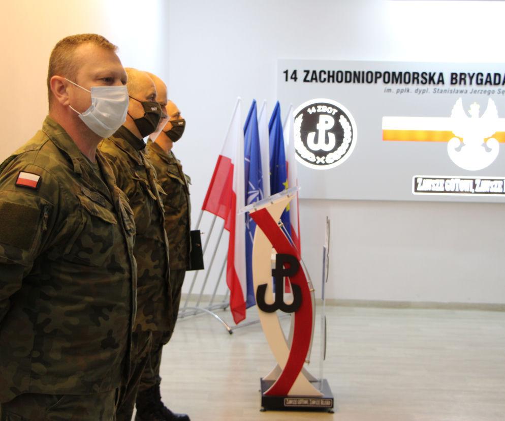 14. Zachodniopomorska Brygada Obrony Terytorialnej w Szczecinie.