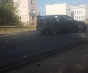 Groźny wypadek na ul. Nowotoruńskiej w Bydgoszczy [ZDJĘCIA]