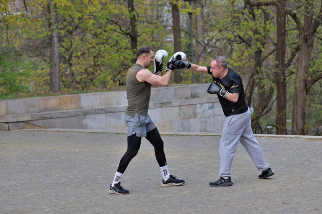 Łukasz Mejza uczył boksu pod chmurką Przemysława Czarneckiego